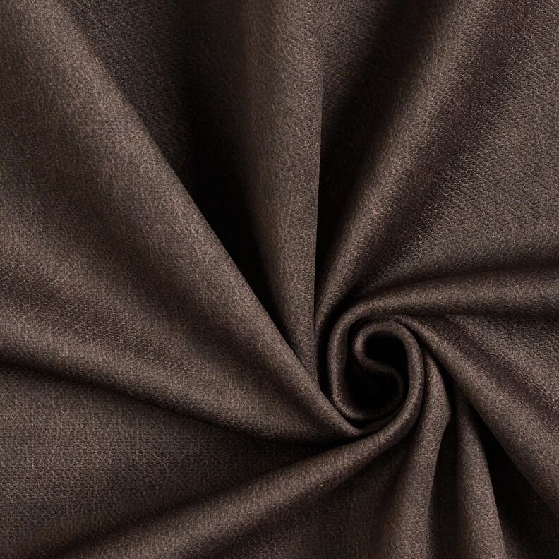 Bekledingsstof Fluweellook – zwartbruin,  image number 1
