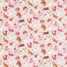 Gecoate katoen speelse kittens – roos,  thumbnail number 1