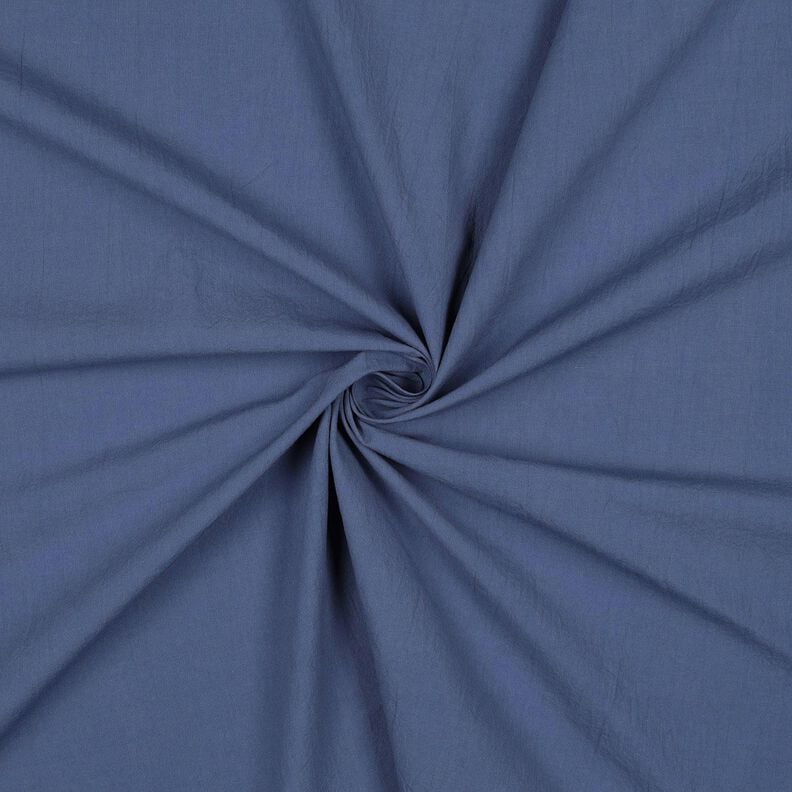 Katoenen stof Krinkel voorgewassen – jeansblauw, image number 1