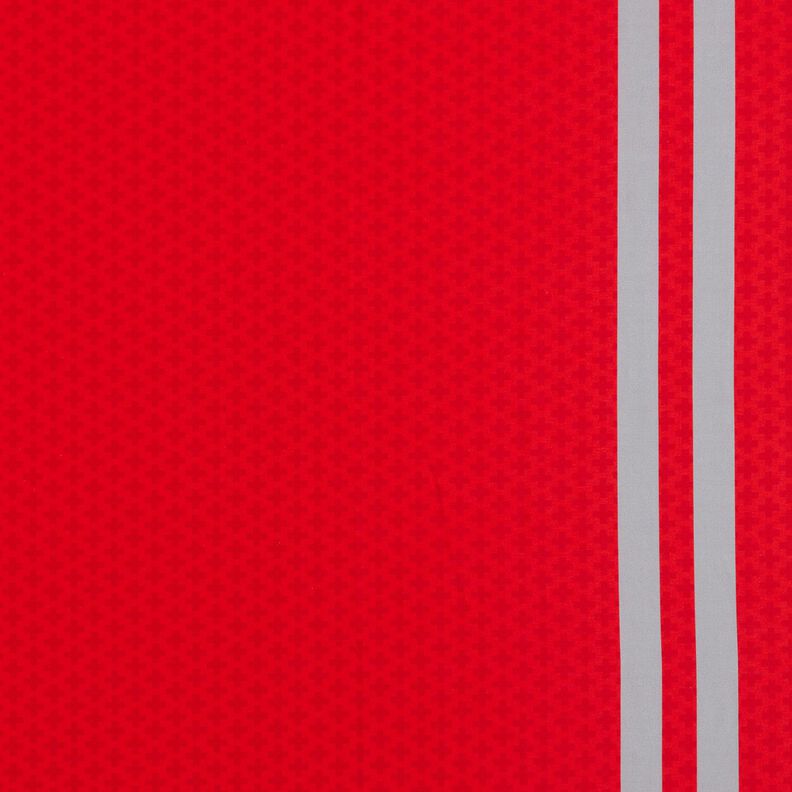French Terry sommersweat Borduurstof Spoedarts zijn – rood/zilvergrijs,  image number 1