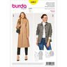 Mantel | Jas, Burda 6461 | 34 - 46,  thumbnail number 1