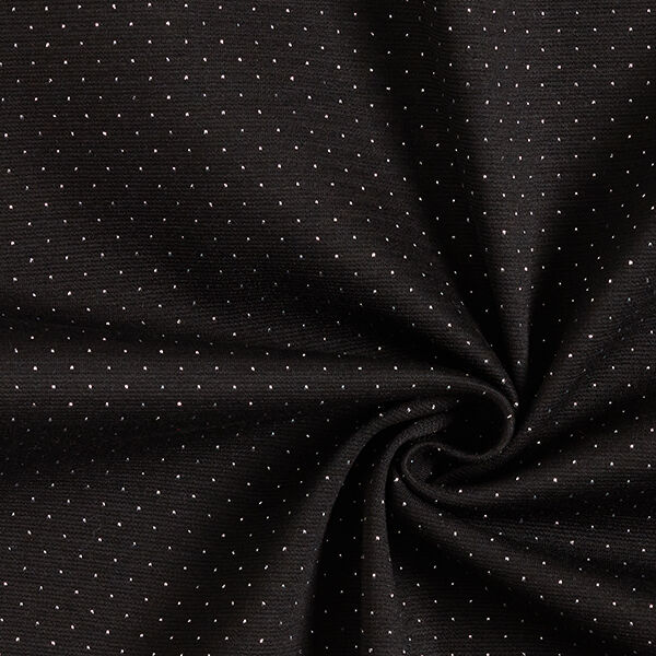 Romaniet jersey stippen lurex – zwart,  image number 3
