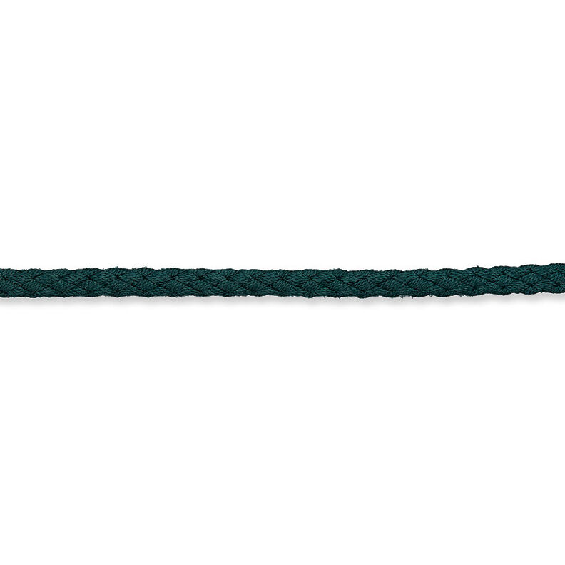 Katoenen koord [Ø 5 mm] – donkergroen,  image number 2
