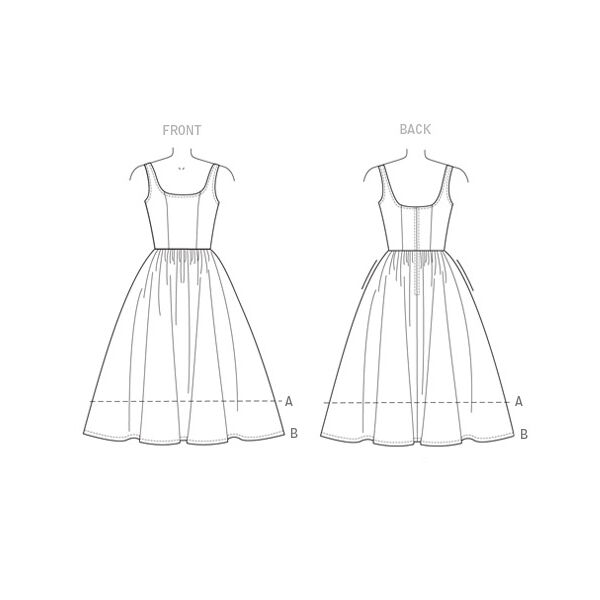 Jurk, Vogue 9100 | 32 - 48, image number 12