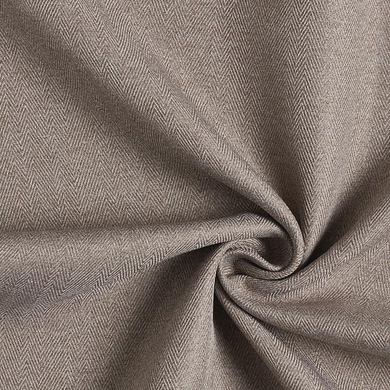 Verduisteringsstof Visgraat – taupe,  image number 3