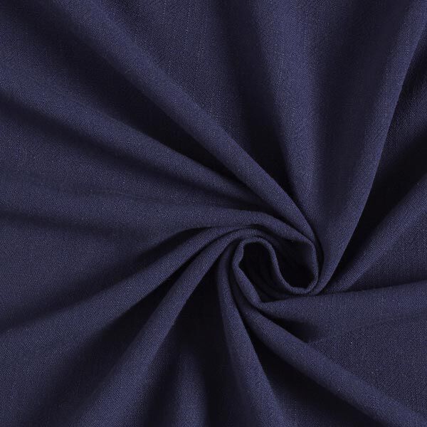 Viscose-linnen-stof – marineblauw,  image number 1