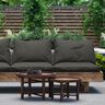 Outdoorstof Canvas Mix 320 cm – donkergrijs,  thumbnail number 5