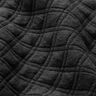 Gewatteerde jersey diamanten – zwart,  thumbnail number 3