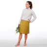 FRAU INA - eenvoudige rok met opgestikte zakken, Studio Schnittreif | XS - XXL,  thumbnail number 2