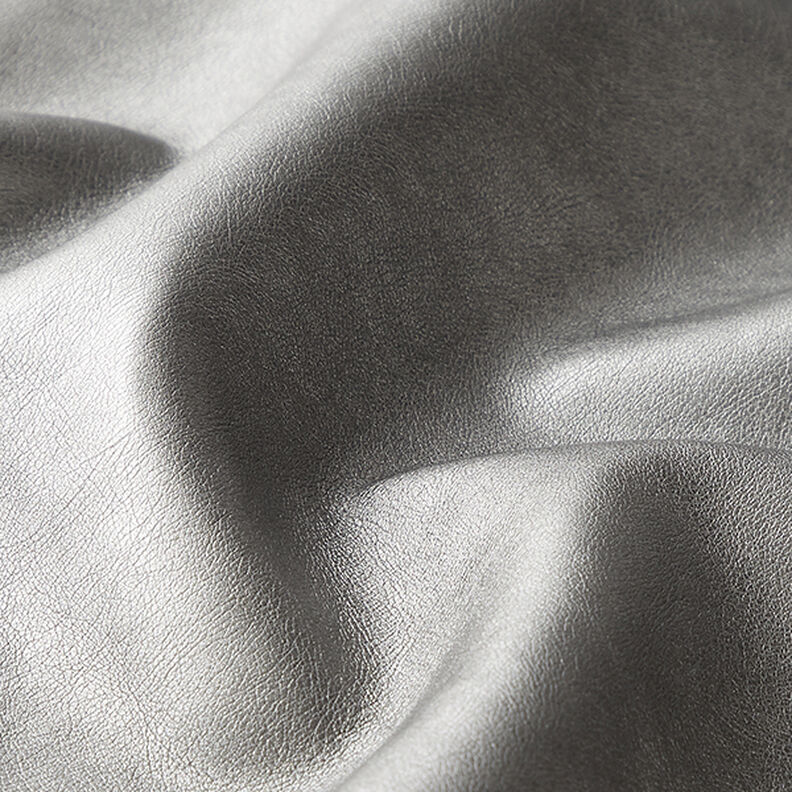 Imitatieleer Metaalglans – oudoudzilver metalen metalen,  image number 2