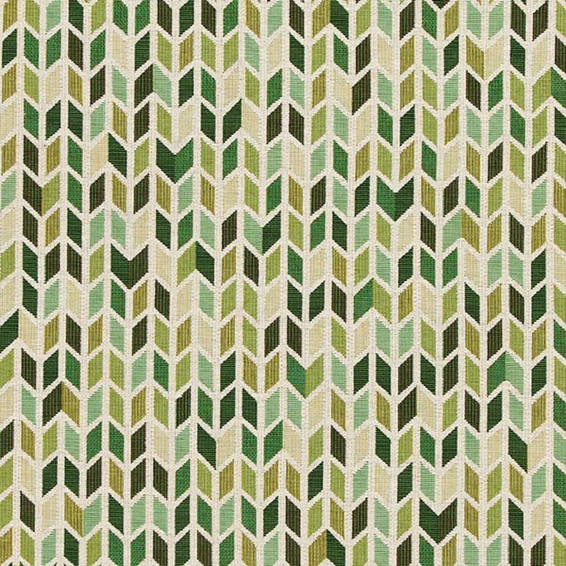 Jacquard gobelin Zigzag – groen, image number 1
