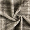 Gebreide mantelstof wolmix geruit – taupe,  thumbnail number 3