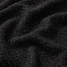 Breiwerk bouclé glanzende draden – zwart,  thumbnail number 2