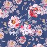 Softshell Bloemen – indigo/roze,  thumbnail number 1