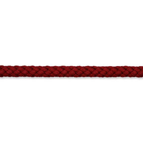 Katoenen koord [Ø 7 mm] – bordeauxrood, 