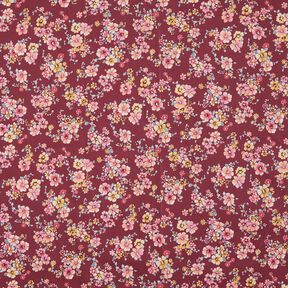 Gecoate katoen romantische bloemen – kaasjeskruid, 