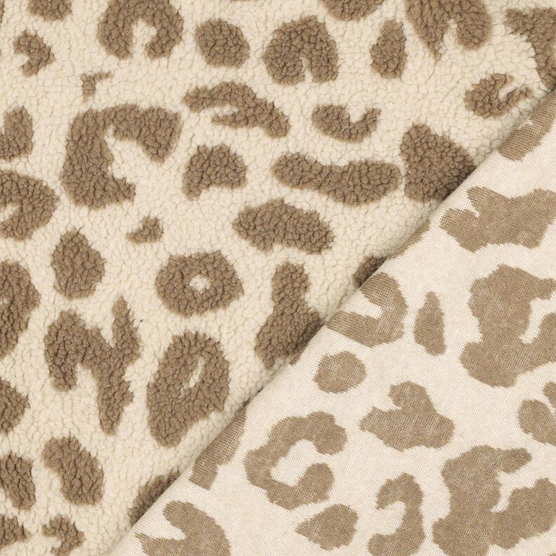 Teddy pluche Luipaard – natuur/donkertaupe, image number 4