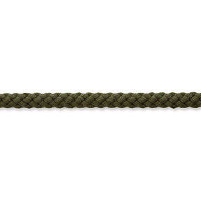 Katoenen koord [Ø 7 mm] – donkerolijf, 