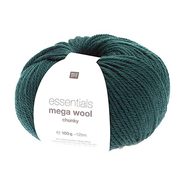 Essentials Mega Wool chunky | Rico Design – donkergroen,  image number 1
