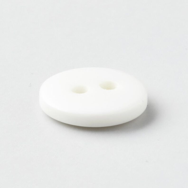 2-gats knoop rond [Ø 11 mm] – wit,  image number 2