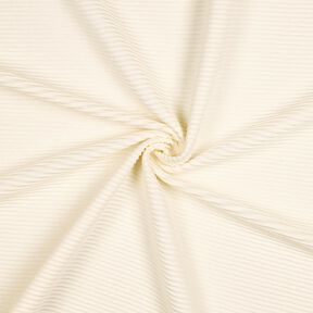 Ottoman Ribjersey Katoenmix – creme, 