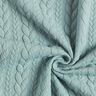 Jerseyjacquard cloqué kabelsteekpatroon – mint,  thumbnail number 3