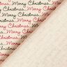 Katoenen stof Cretonne Merry Christmas – natuur/karmijnrood,  thumbnail number 4