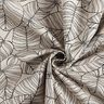 Decostof Half panama Fijne bladeren – natuur/zwart,  thumbnail number 4