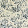 Toile de Jouy – staalblauw,  thumbnail number 1