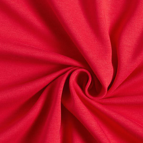 GOTS Interlock Jersey effen – rood, image number 1