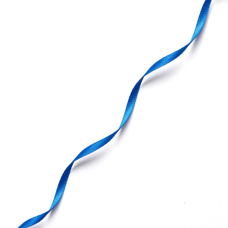Satijnband [3 mm] – koningsblauw,  image number 2