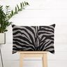Bekledingsstof Jacquard Zebra – zwart/grijs,  thumbnail number 9