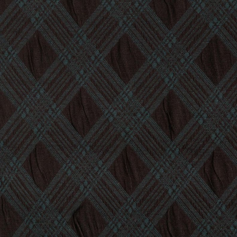 Gebreid jacquard argylepatroon – zwart/dennengroen,  image number 1