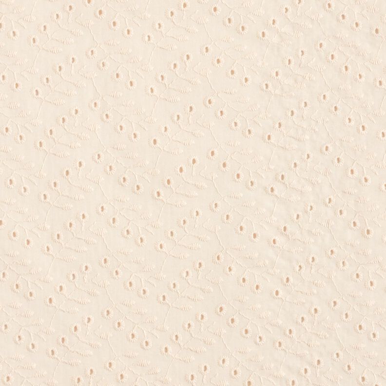 Batist Los borduursel Bladerranken – creme,  image number 1