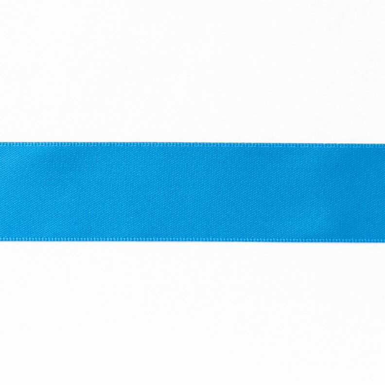 Satijnband [25 mm] – blauw,  image number 1
