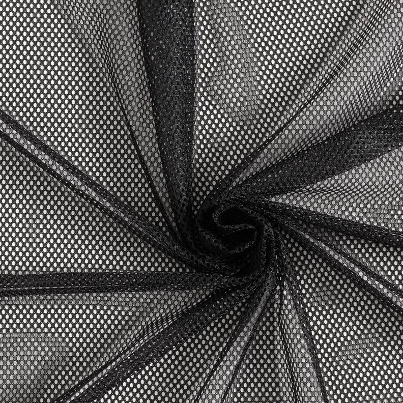 Grof functioneel mesh – zwart,  image number 1