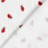 Mousseline/dubbel gehaakte stoffen Lieveheersbeestje – ivoor,  thumbnail number 4