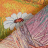 Decopaneel Gobelin Paar vogels – karmijnrood/lichtbeige,  thumbnail number 4