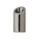 Koordeinde [ Ø 5 mm ] – oudoudzilver metalen metalen,  thumbnail number 2