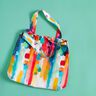 Tassen Panel Canvas Palmblad en maan – lichtgrijs,  thumbnail number 9