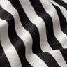 Decostof Jacquard brede strepen – ivoor/zwart,  thumbnail number 2