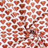 Katoenpopeline Superman-logo Licentiestof | DC Comics – wit,  thumbnail number 3