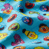 Katoenpopeline Licentiestof Sesamstraat | Sesame Workshop – turkoois,  thumbnail number 2