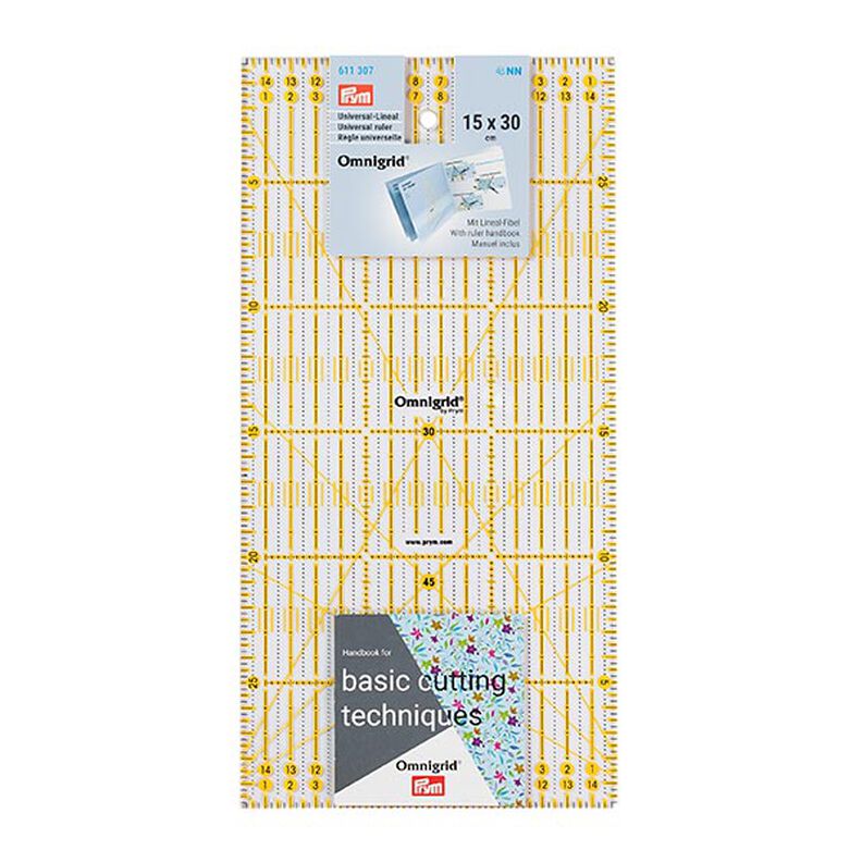 Universele liniaal [ Afmetingen: 15 x 30 cm ] | Prym,  image number 3