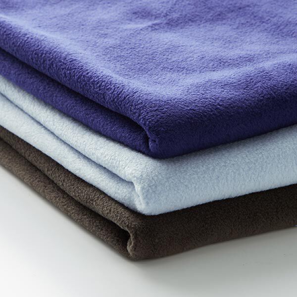 Premium antipilling fleece stretch – lichtblauw, image number 4