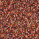 Romaniet jersey abstract luipaardpatroon – terracotta,  thumbnail number 1