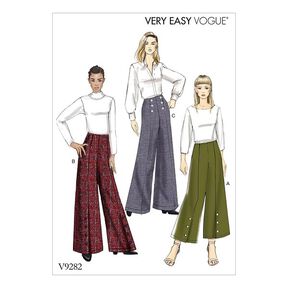 High-waisted broek, Very Easy Vogue9282 | 32 - 48, 