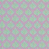 Gecoate katoen abstracte vakken – pastelviolet/mint,  thumbnail number 1