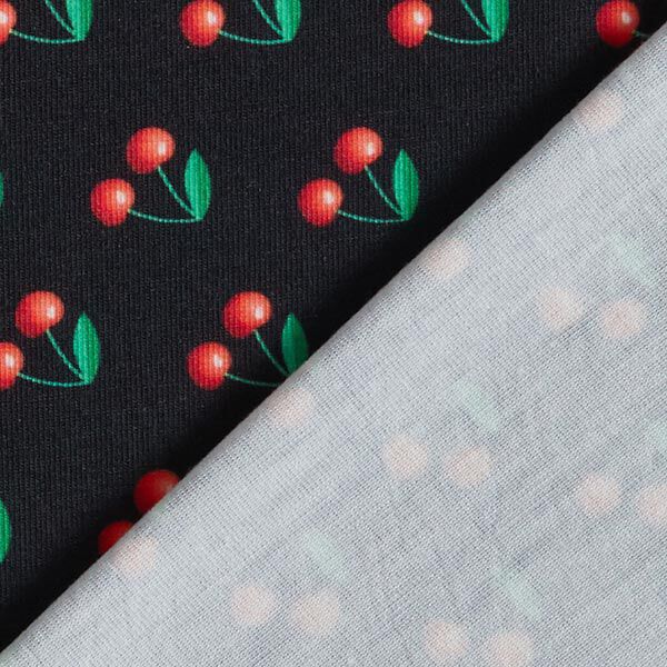 FRINGE ME Cherry – zwart | Albstoffe | Hamburger Liebe, image number 4