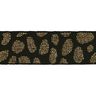 Elastische band [ Breedte: 25 mm ] – zwart/goud,  thumbnail number 1